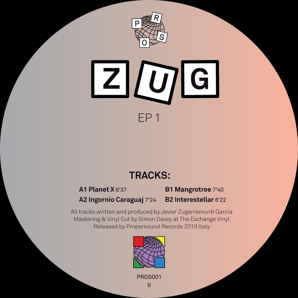 ( PROS 001 )  Zûg - EP 1 ( Format: 12") Propersound